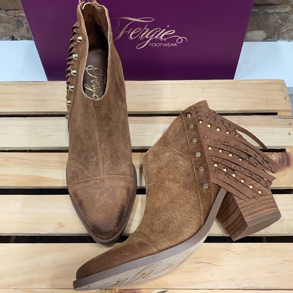 Fergie Fringed Distressed Booties - Picture 10 of 14